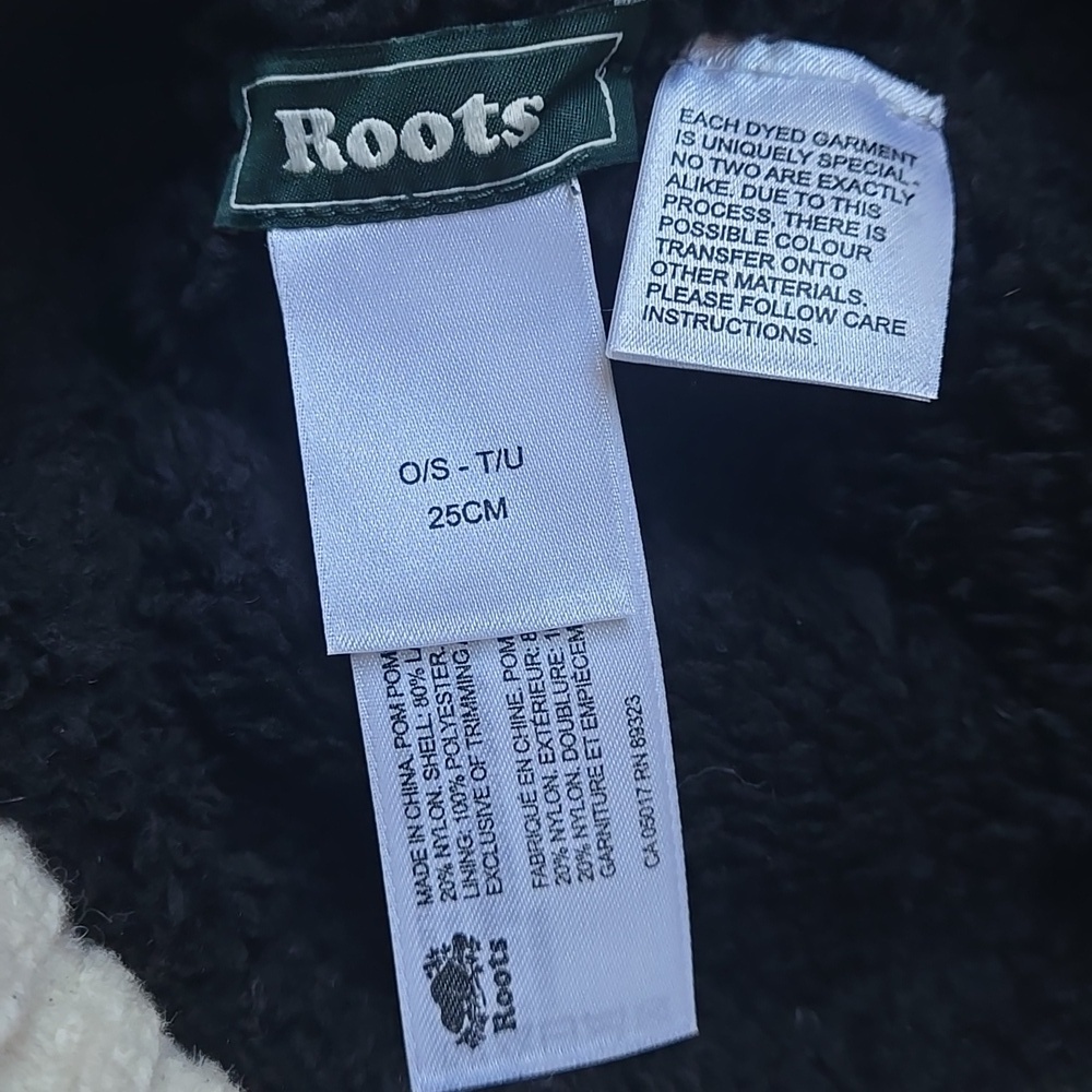 ROOTS Wool Blend Toque 25cm - Picture 5 of 7